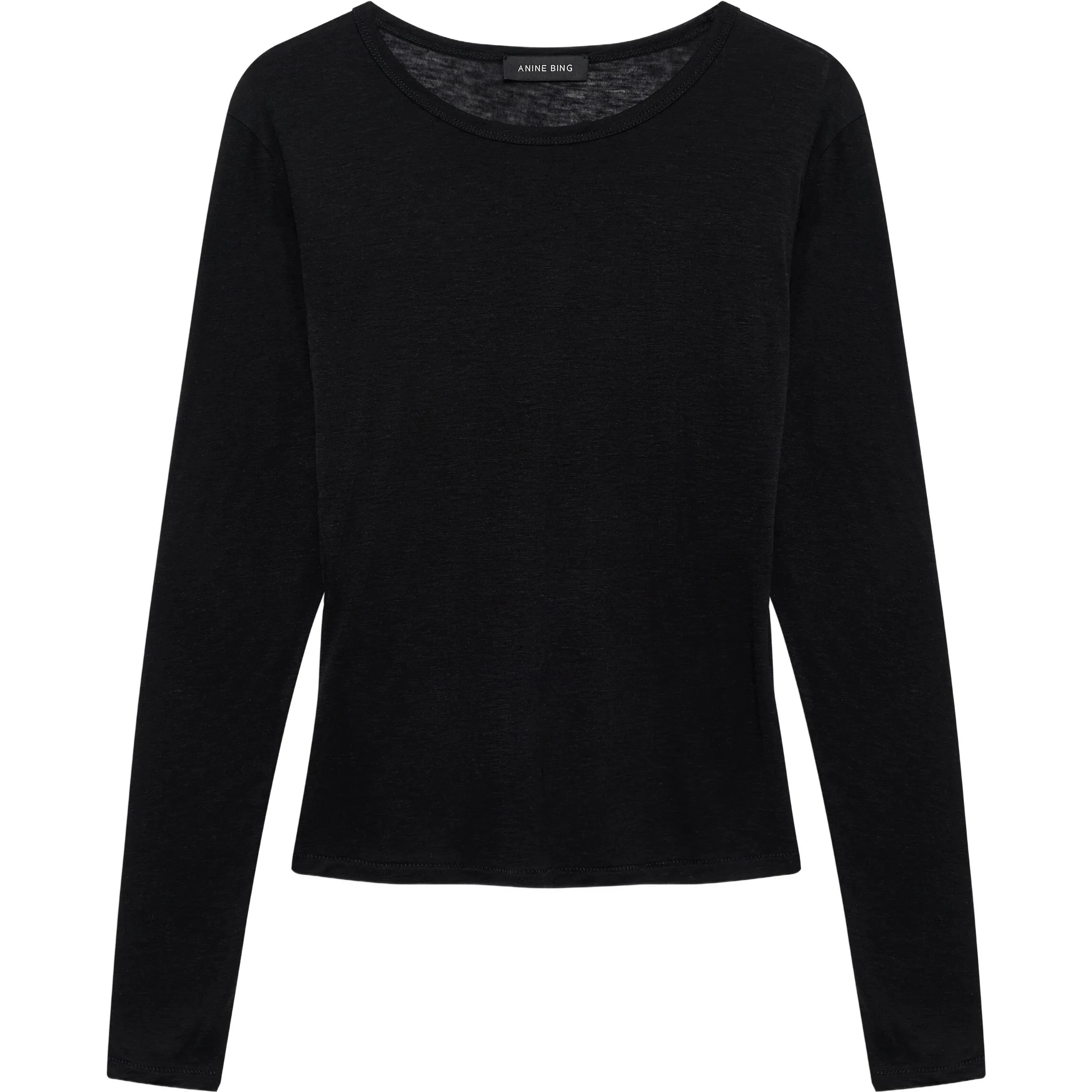 ANINE BING T-shirts and Polos Black