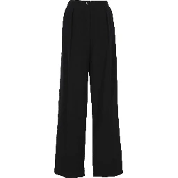 The Row Trousers Black