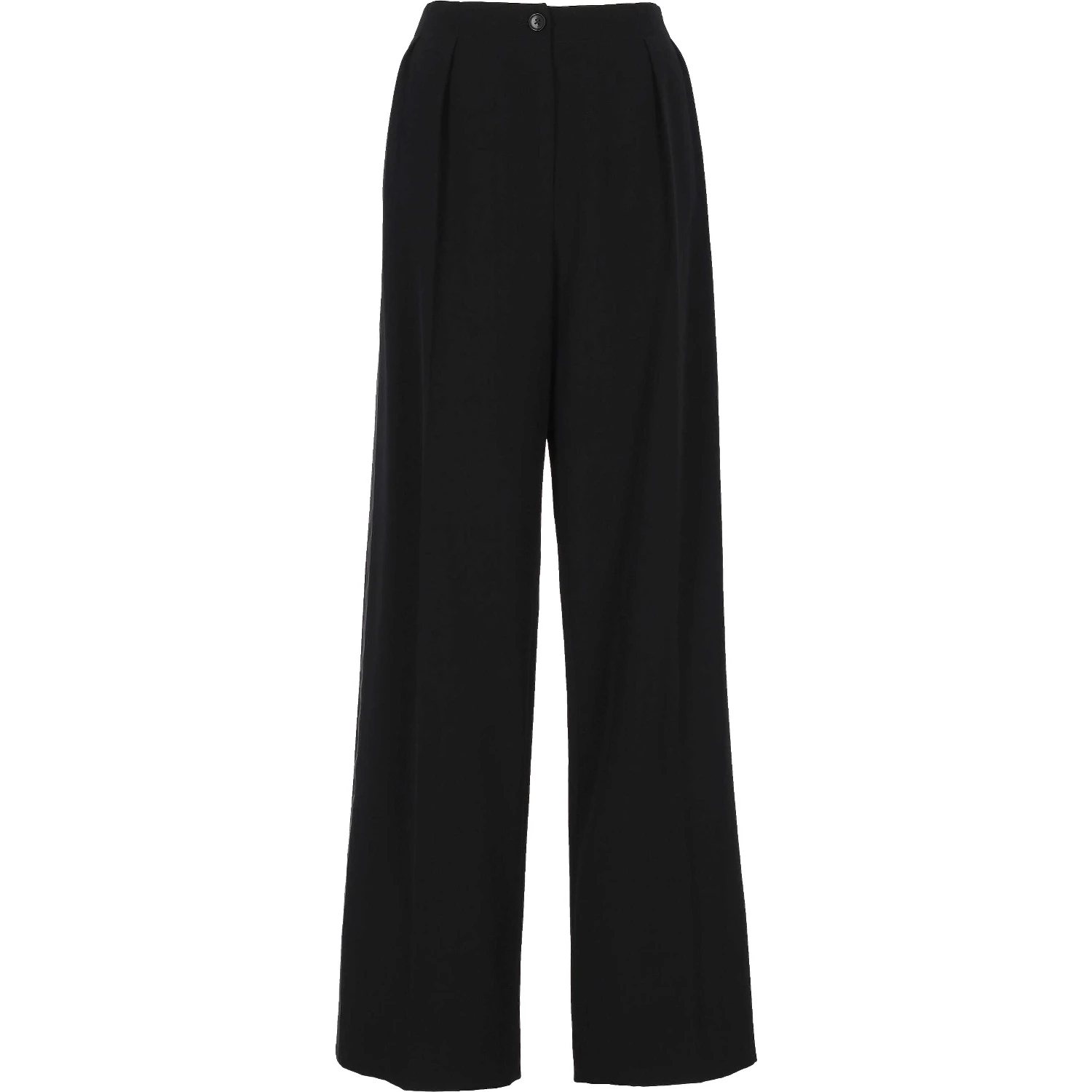 The Row Trousers Black