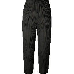 ISSEY MIYAKE PLEATS PLEASE Trousers Black