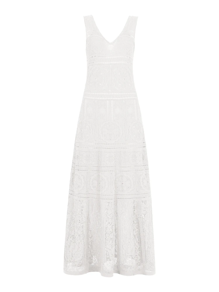D.EXTERIOR Dresses White