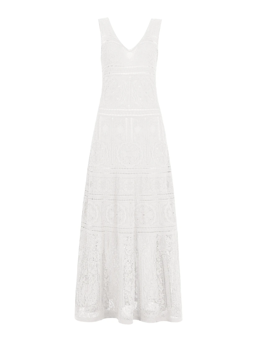 D.EXTERIOR Dresses White