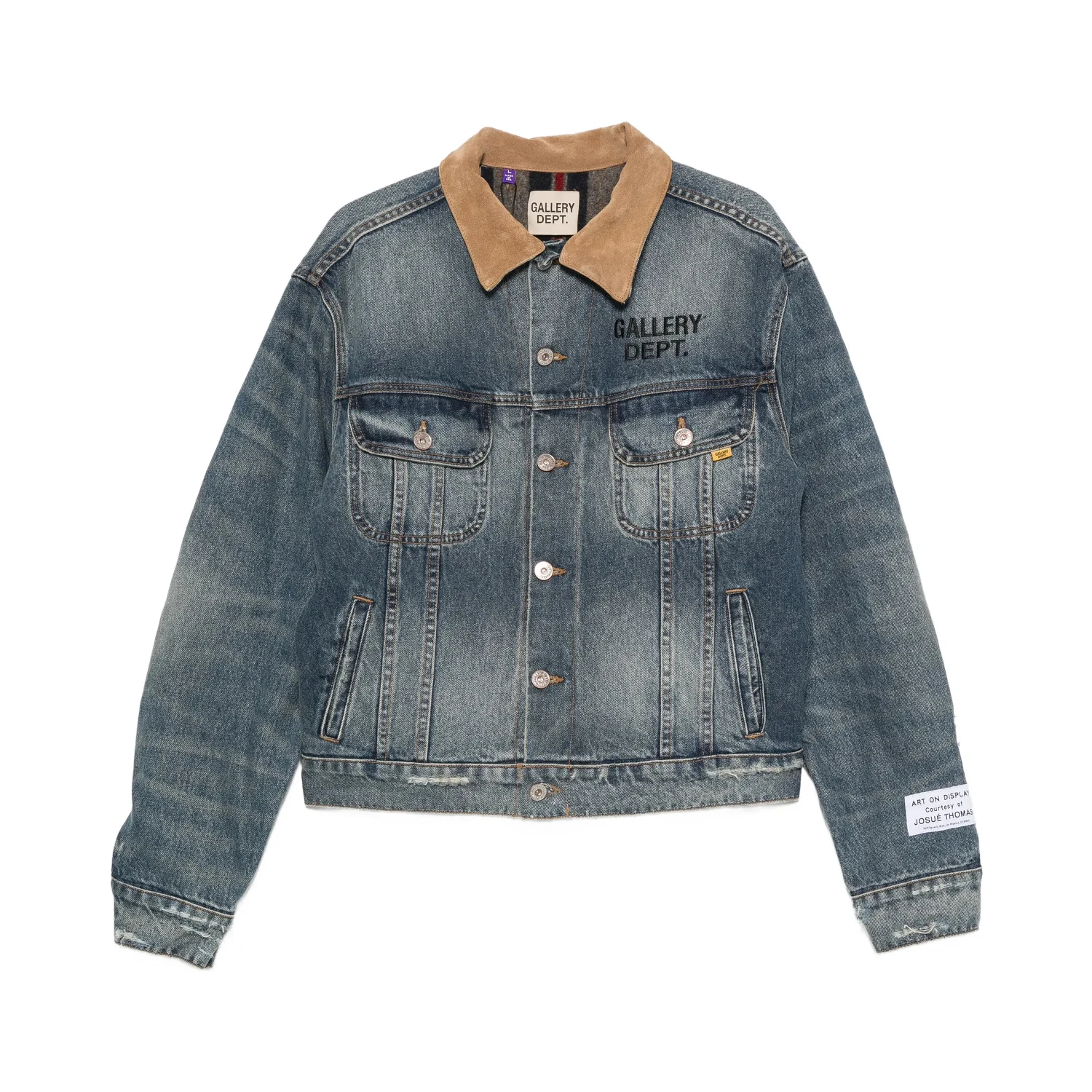 GALLERY DEPT Jackets Washed indigo