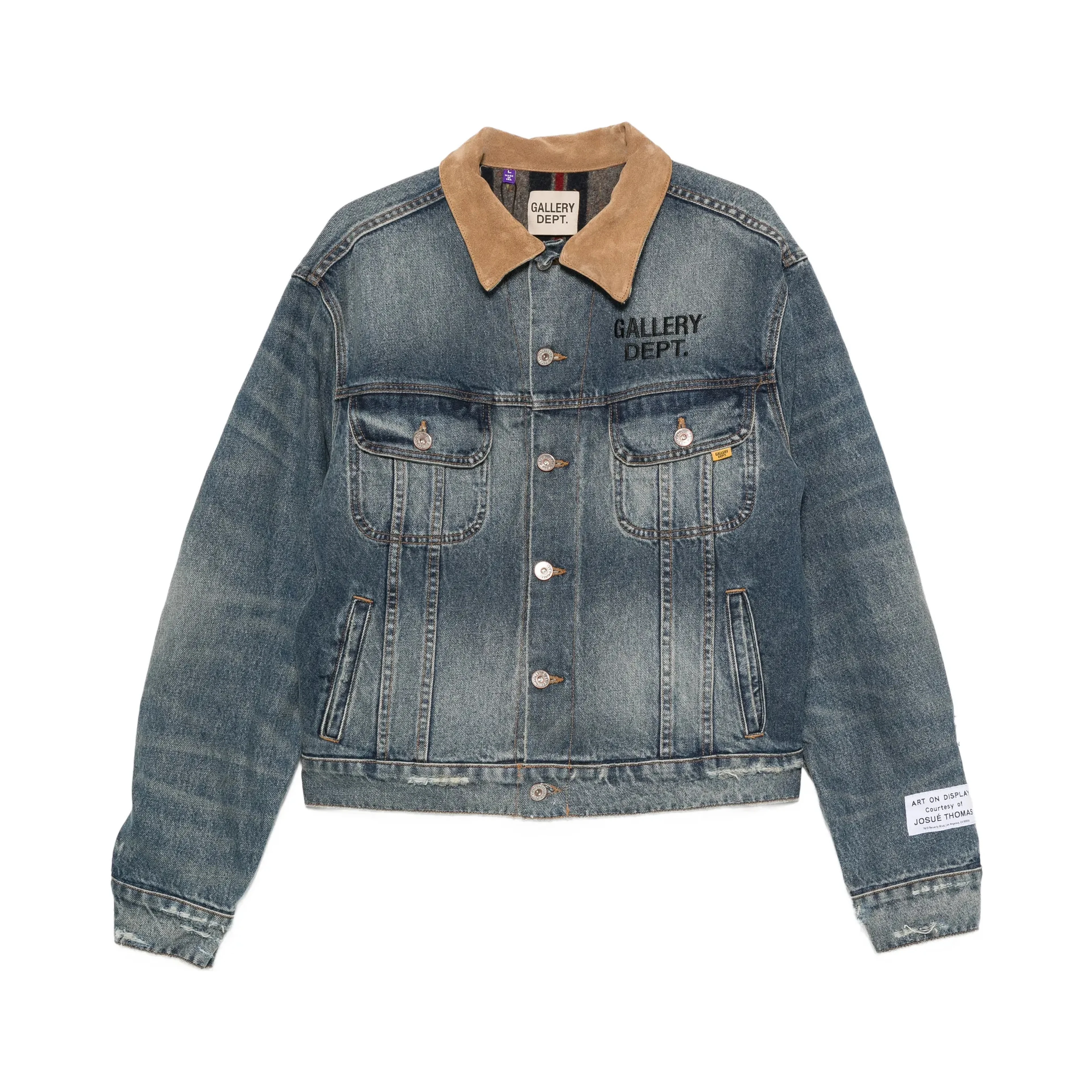 GALLERY DEPT Jackets Washed indigo