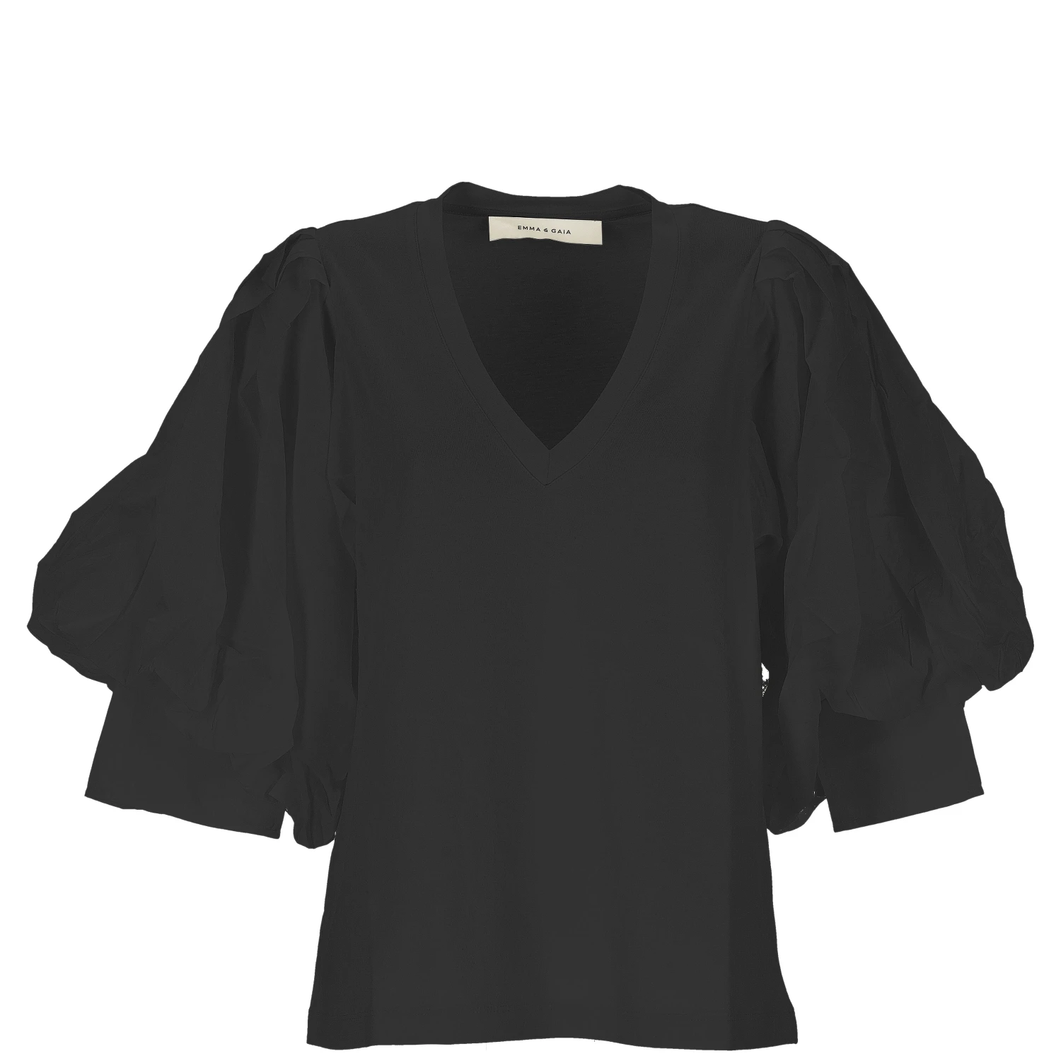 Emma&gaia T-shirts and Polos Black