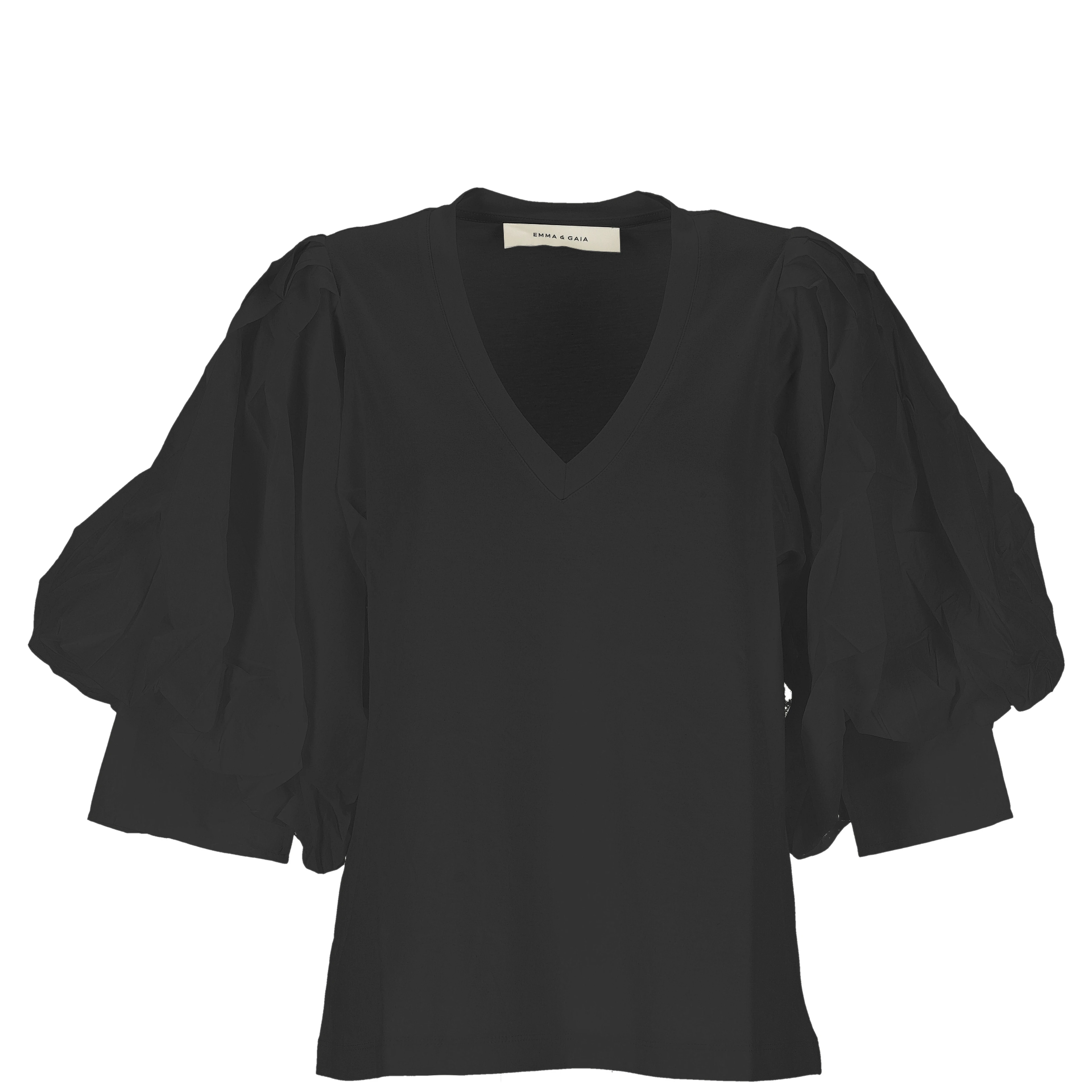 Emma&gaia T-shirts and Polos Black