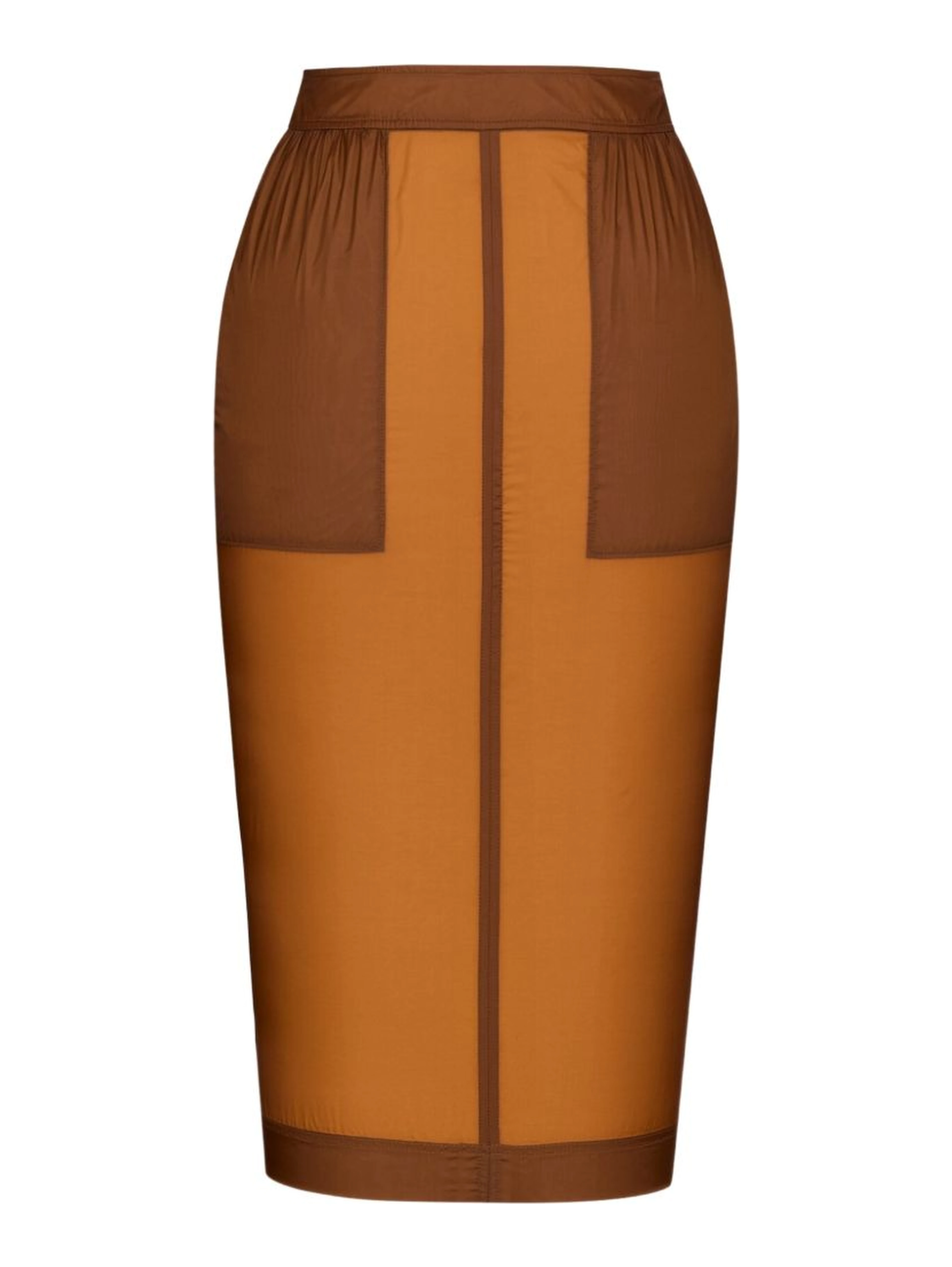 Saint Laurent Skirts Cognac