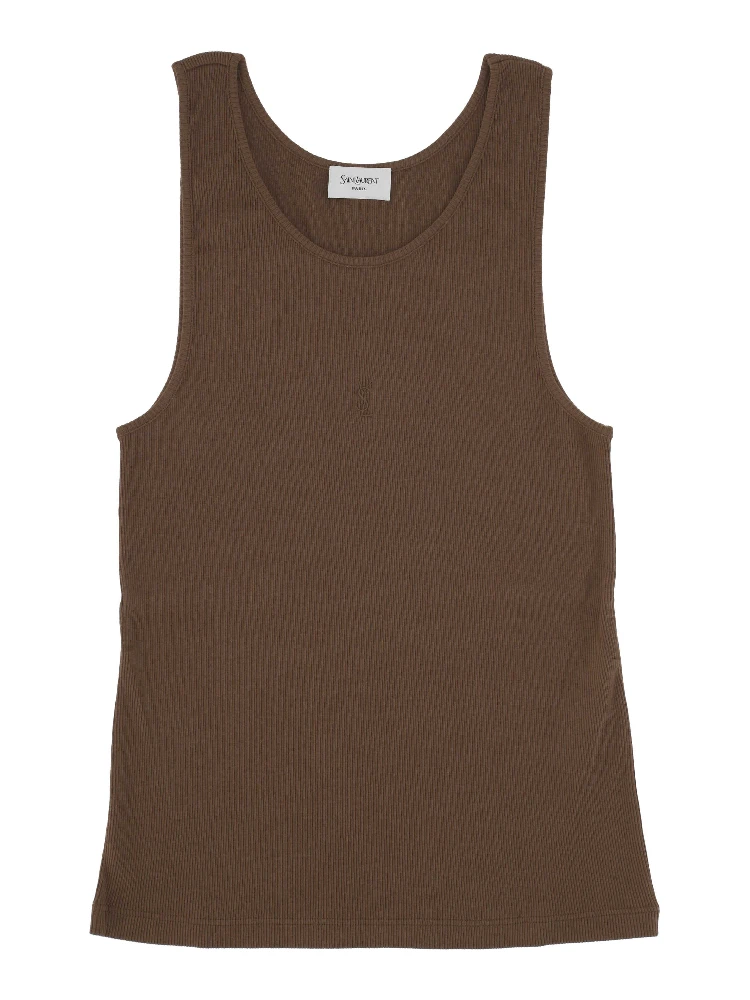 Saint Laurent Top Cognac