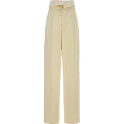 Carven Trousers Ecrù