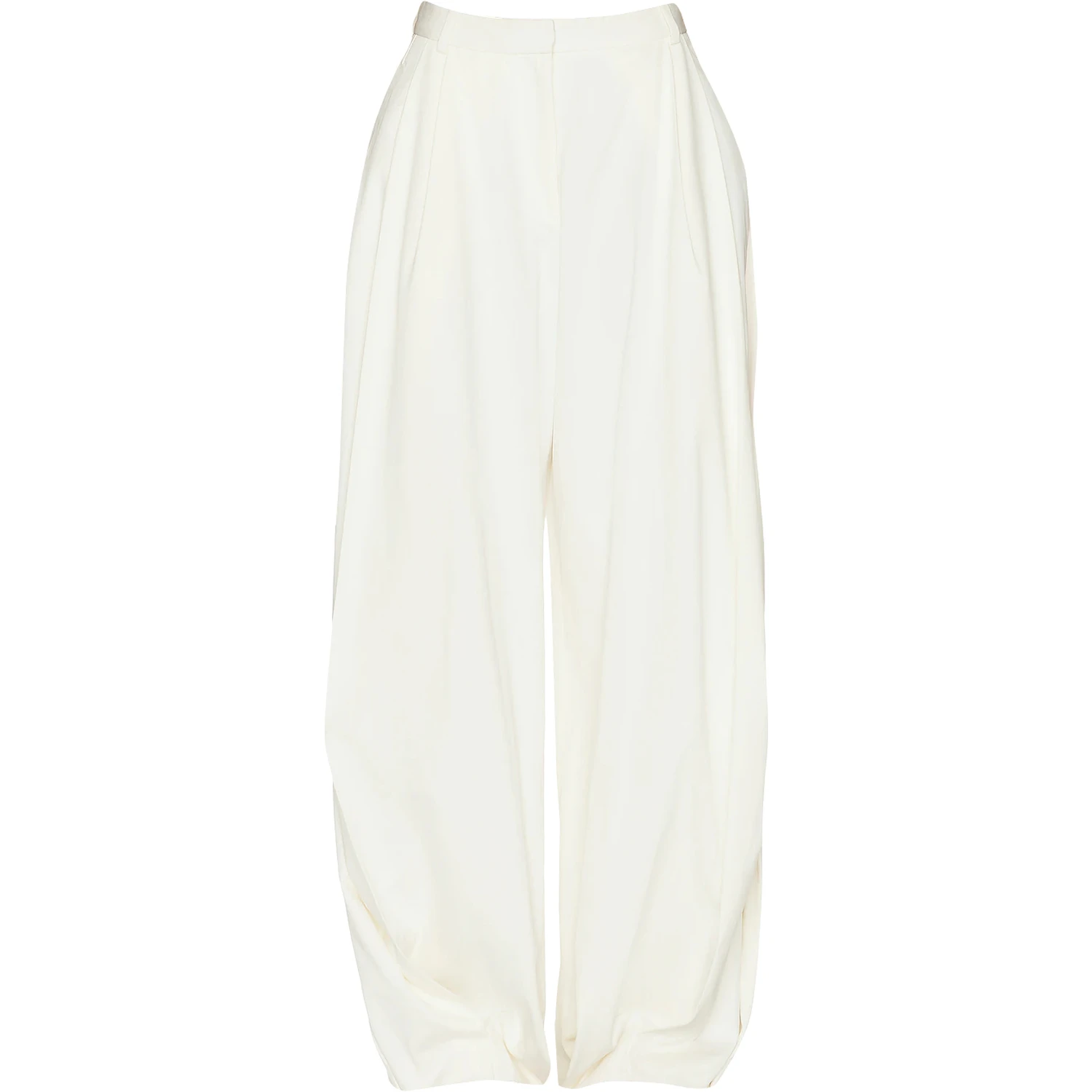 The Row Trousers Off White