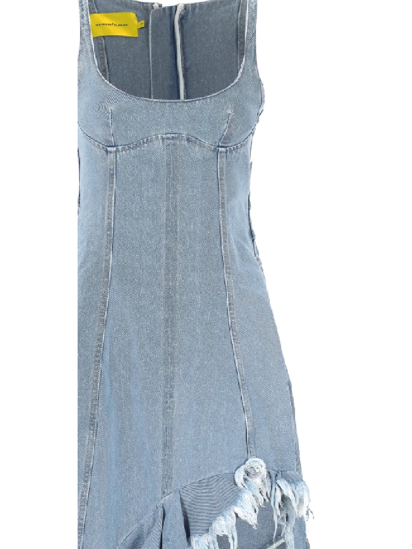 Marques Almeida Dresses Blue