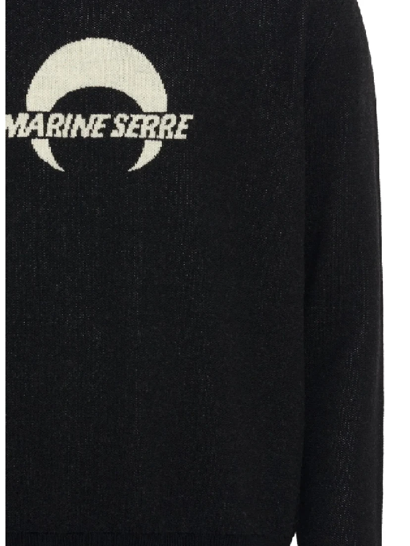 MARINE SERRE Sweaters Black