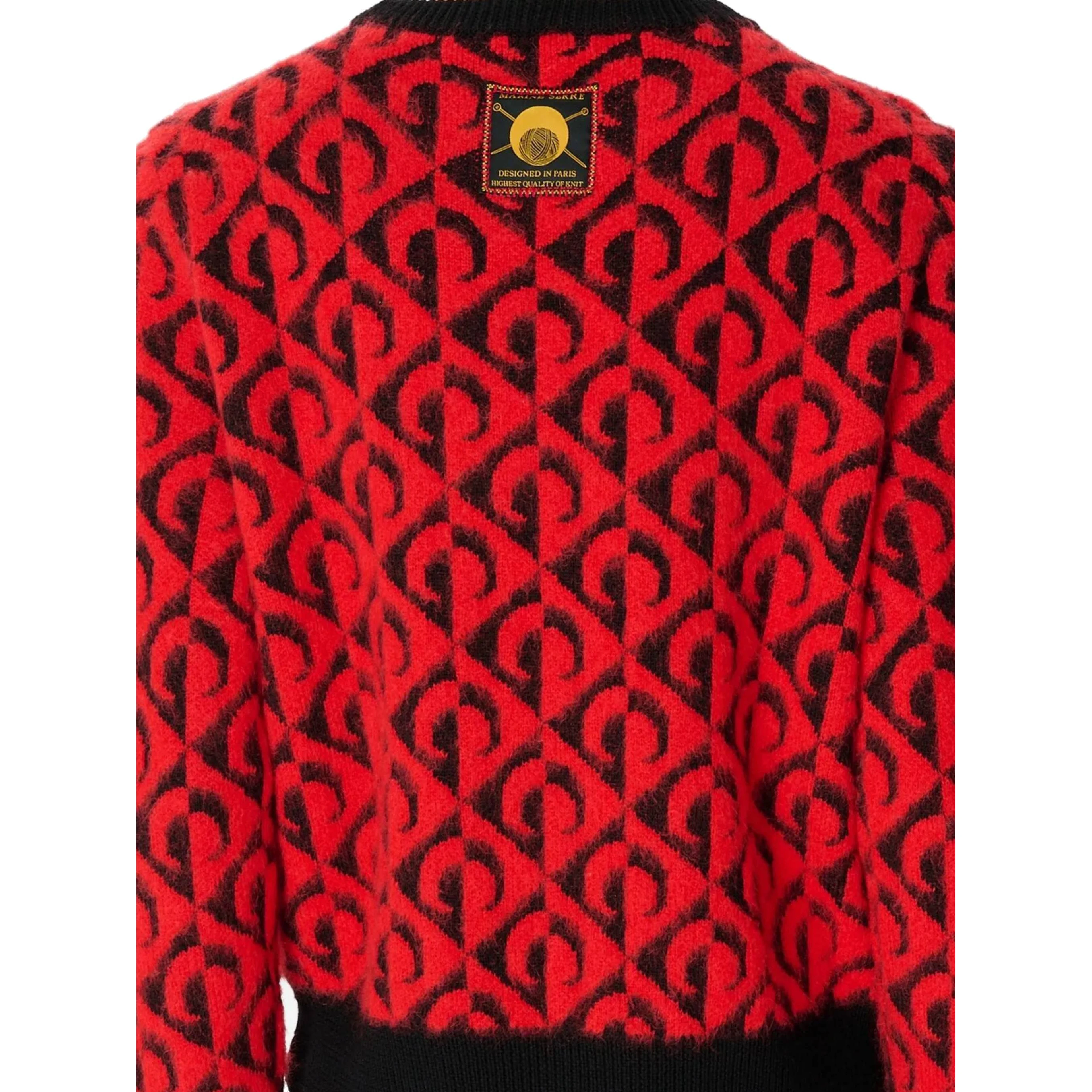 MARINE SERRE Sweaters Black