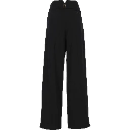 The Row Trousers Black
