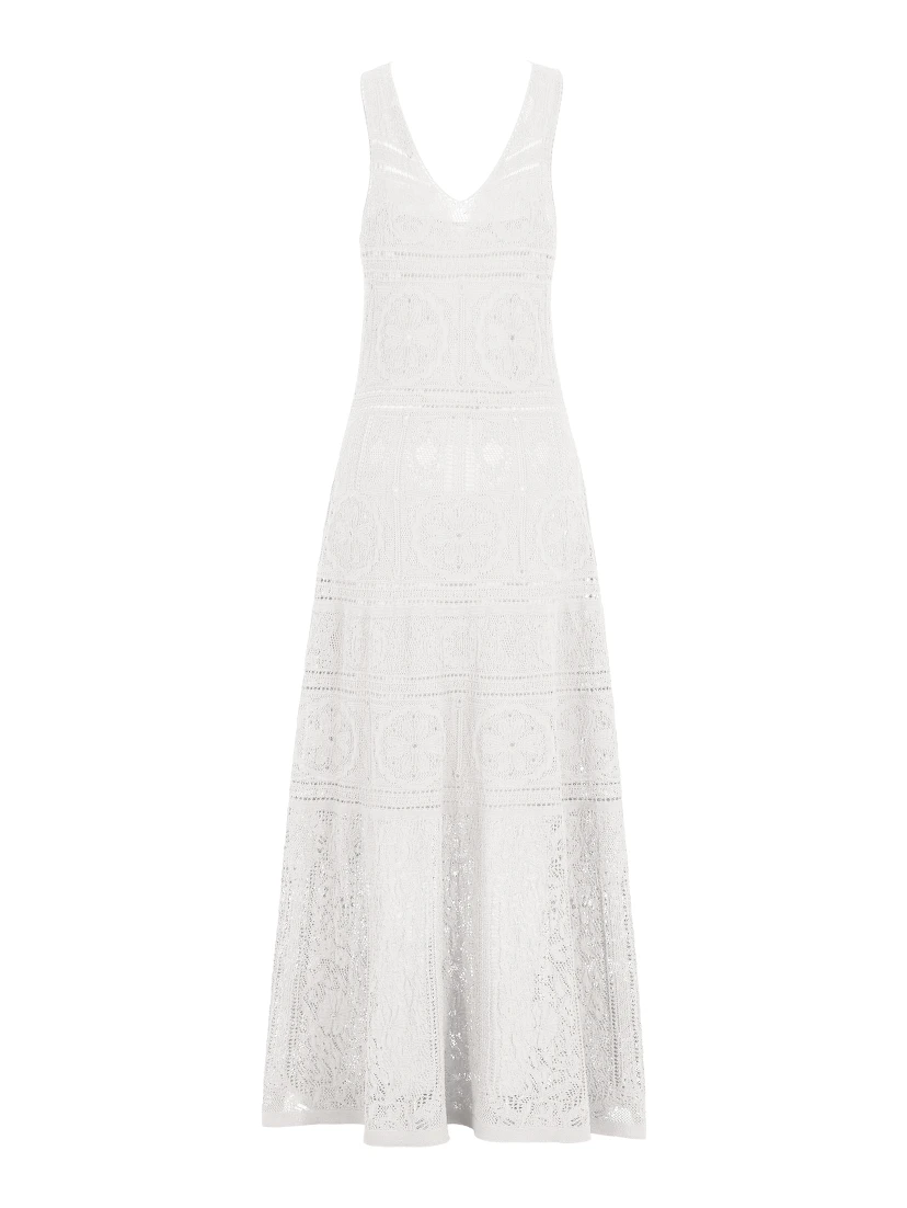 D.EXTERIOR Dresses White