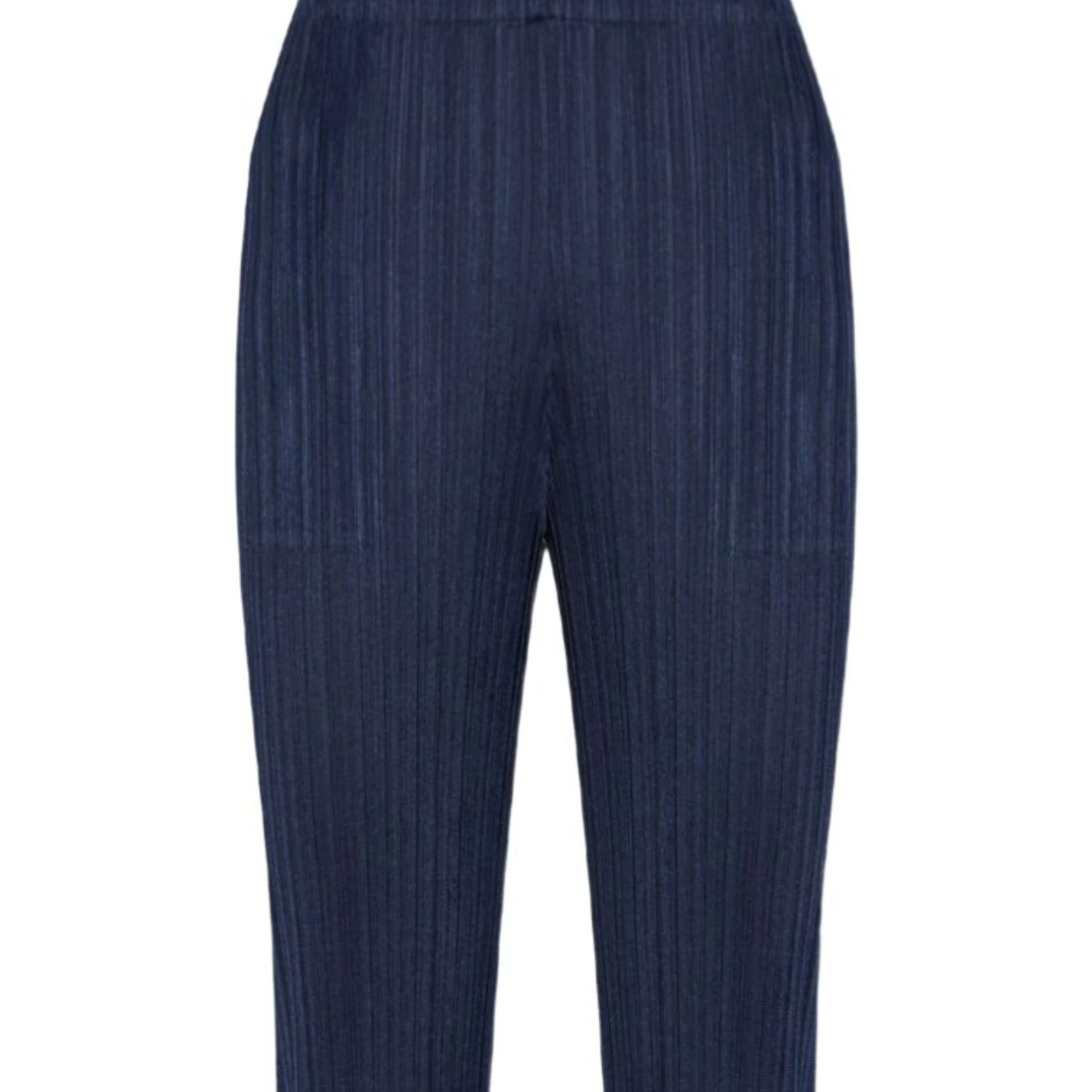ISSEY MIYAKE PLEATS PLEASE Trousers Navy