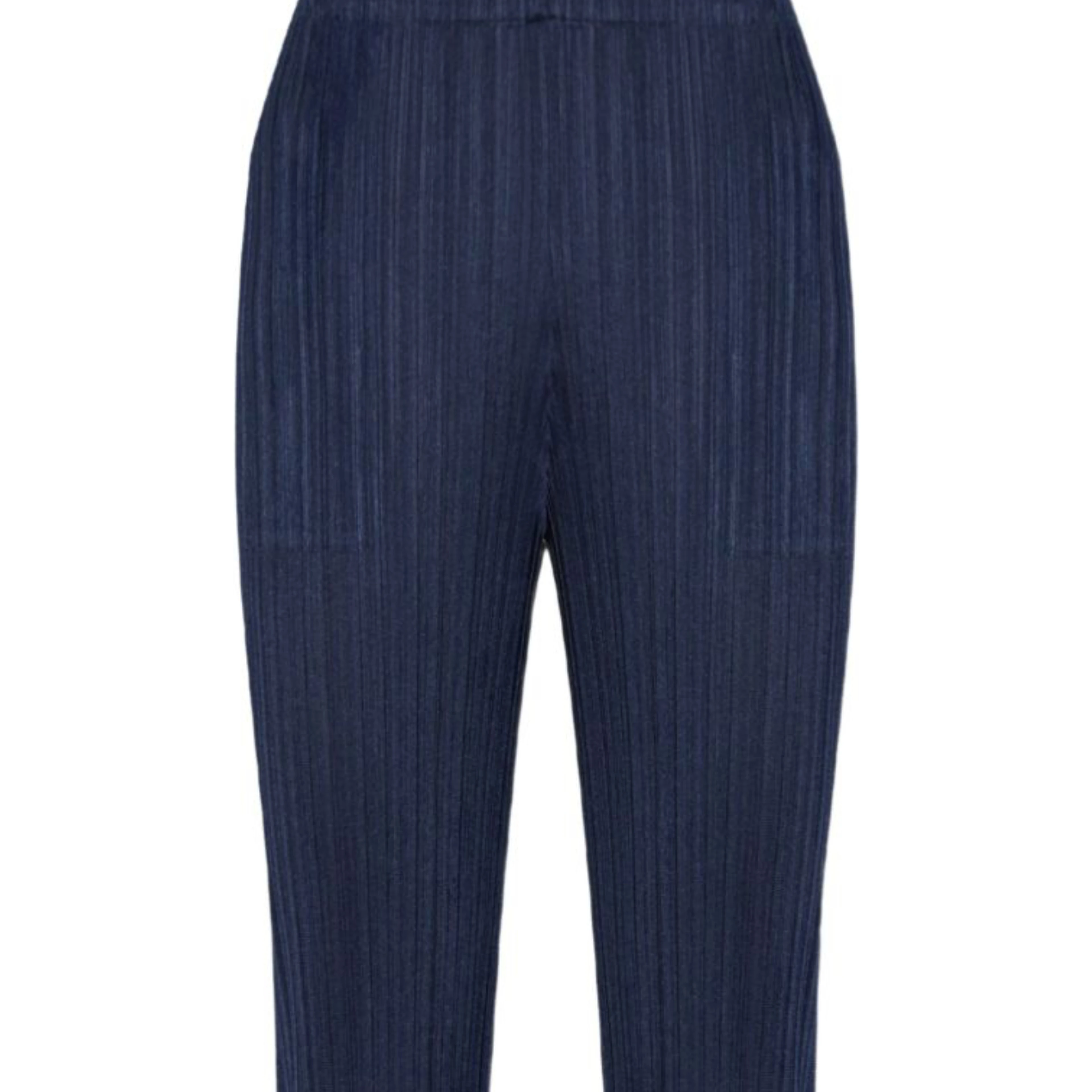 ISSEY MIYAKE PLEATS PLEASE Trousers Navy