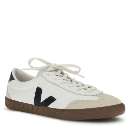 White Calf Leather Bos Taurus Athletic Sneakers