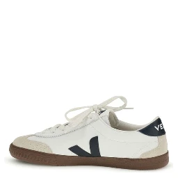 White Calf Leather Bos Taurus Athletic Sneakers