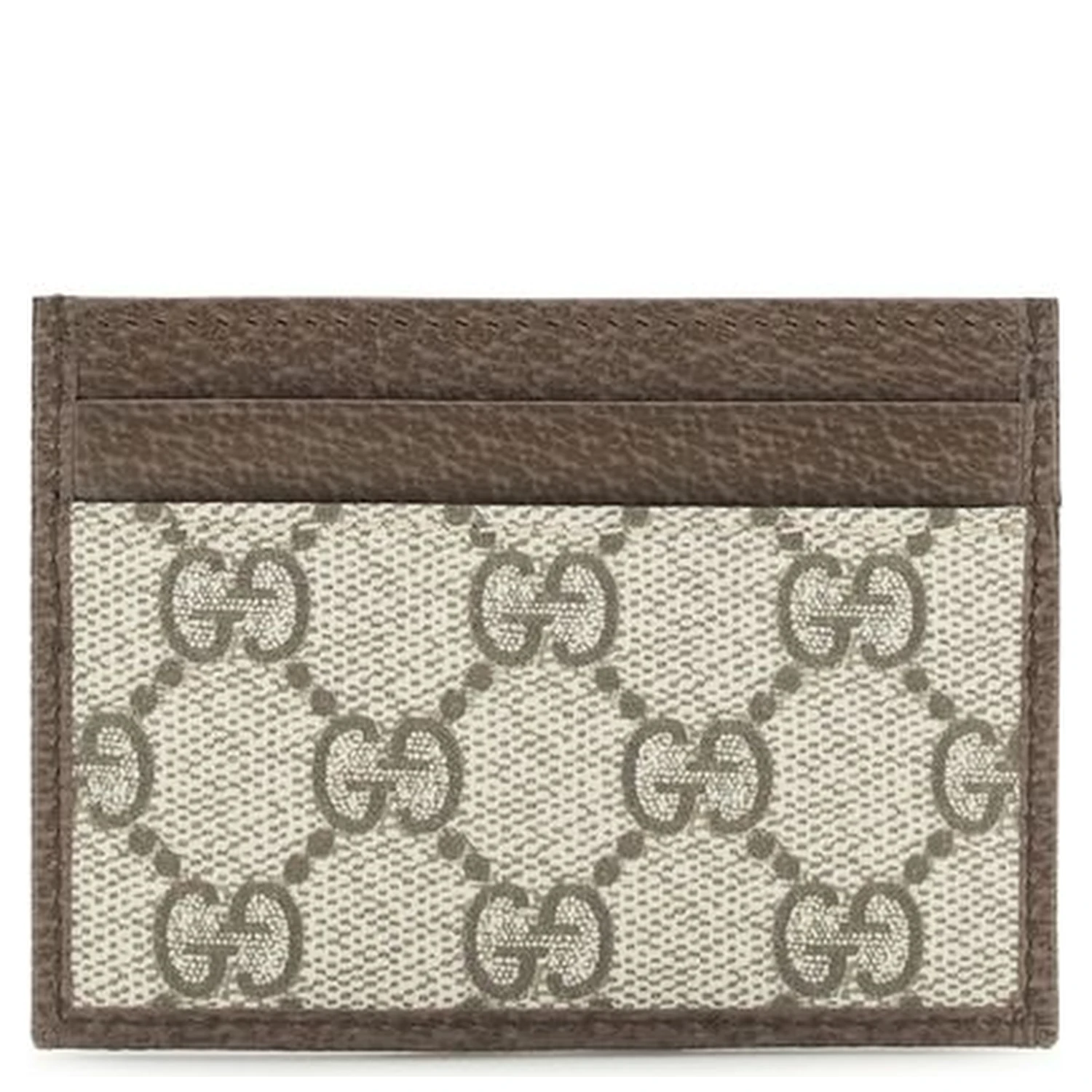 Brown Fabric Cardholder