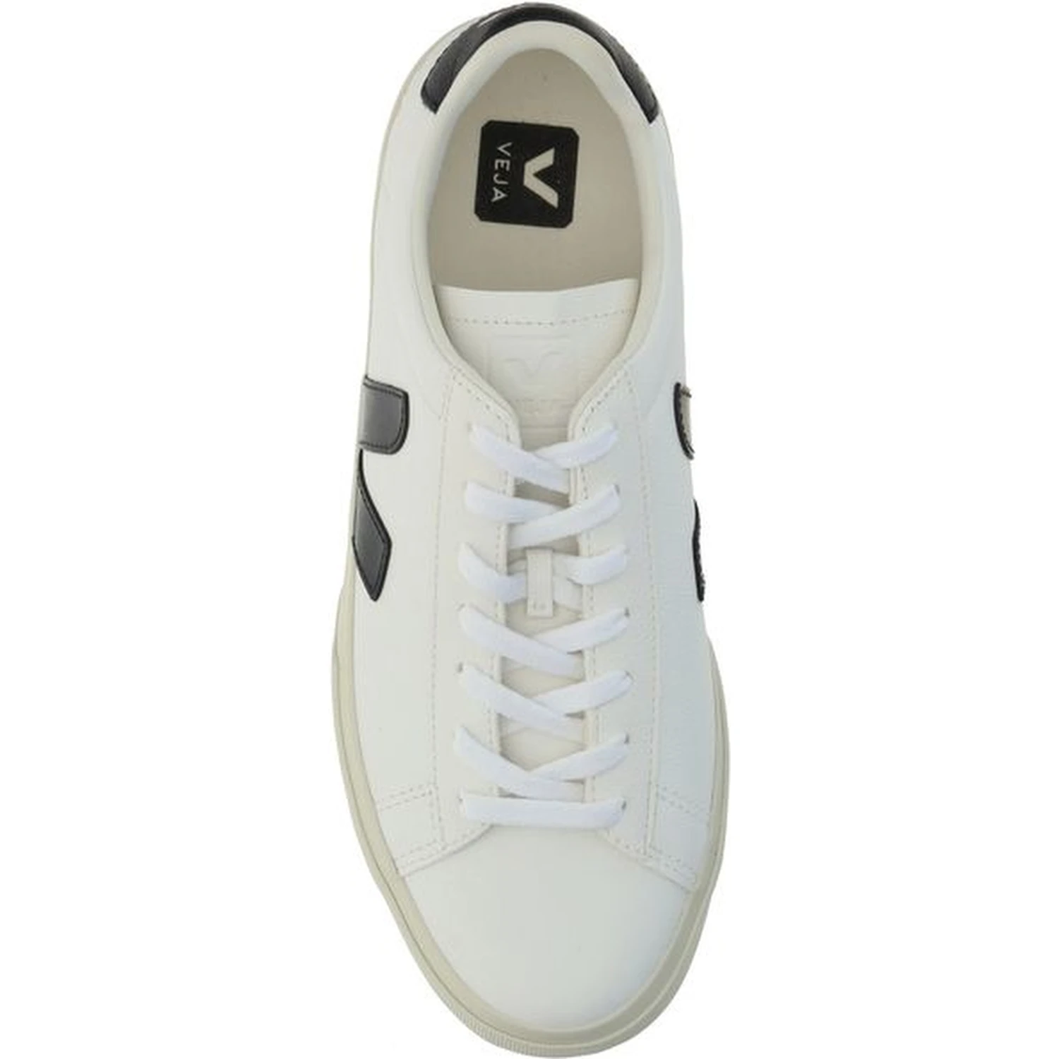 White Calf Leather Bos Taurus Low Top Sneakers