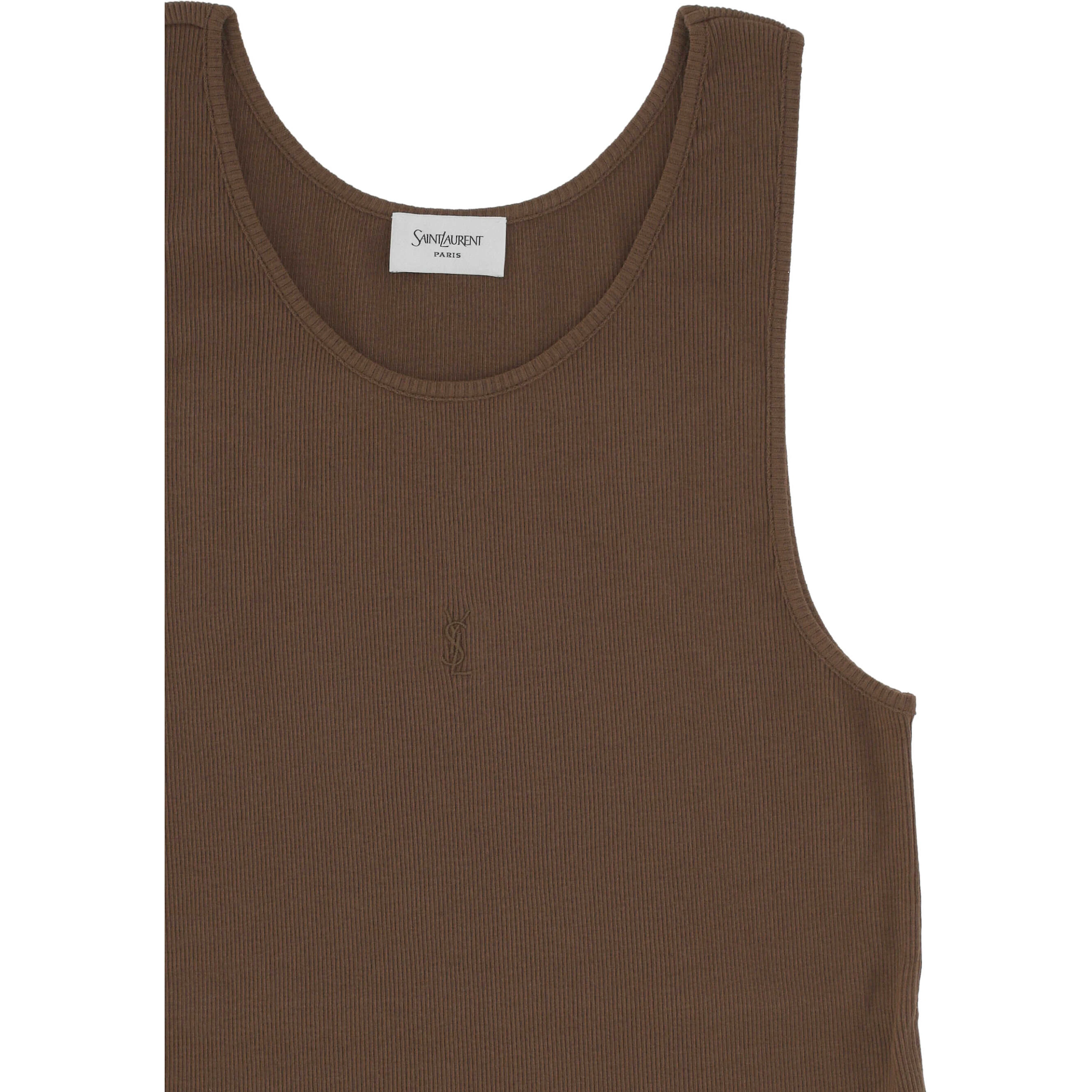 Saint Laurent Top Cognac