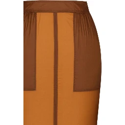 Saint Laurent Skirts Cognac