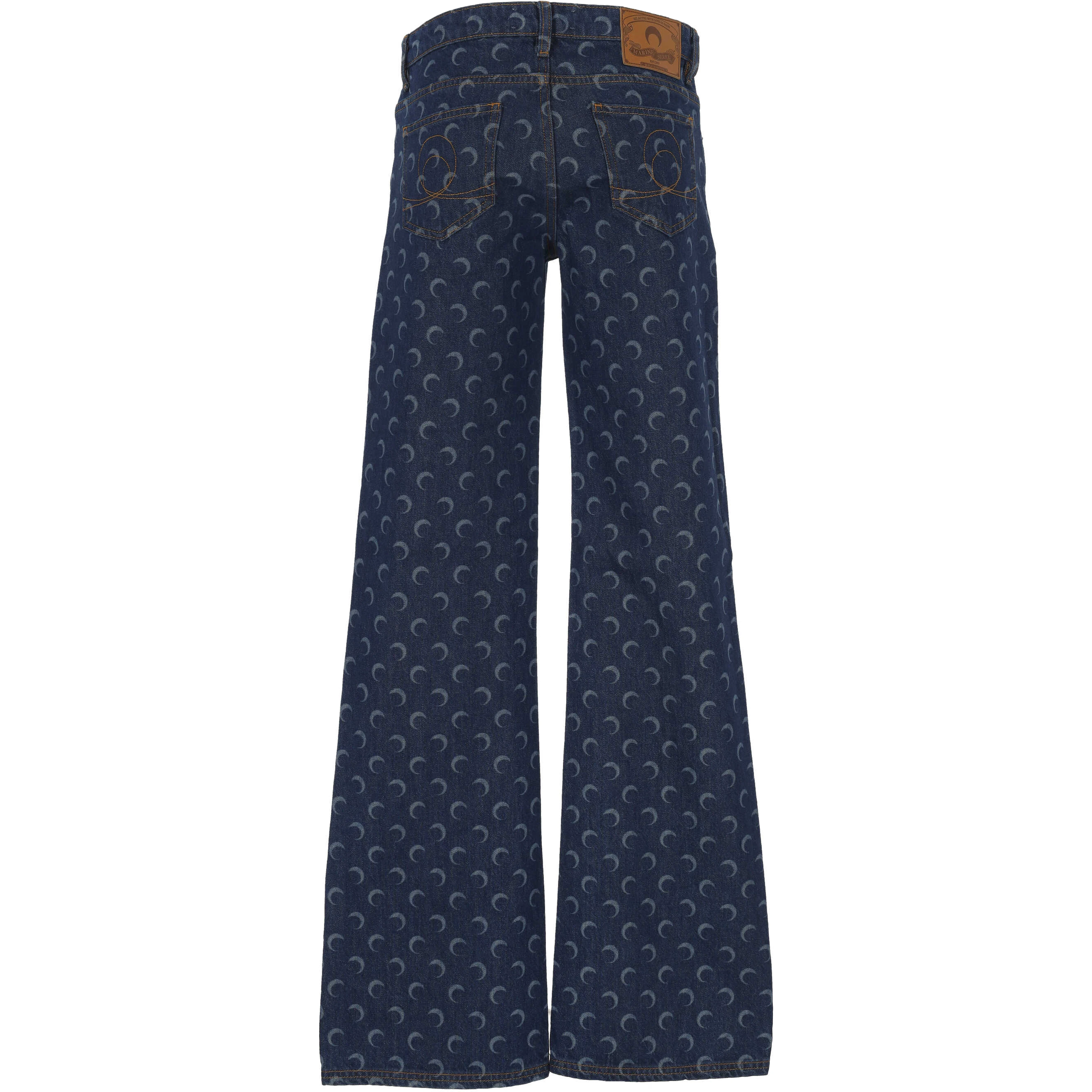 MARINE SERRE Jeans Midnight blue