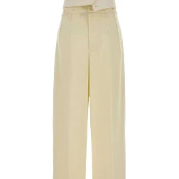 Carven Trousers Ecrù