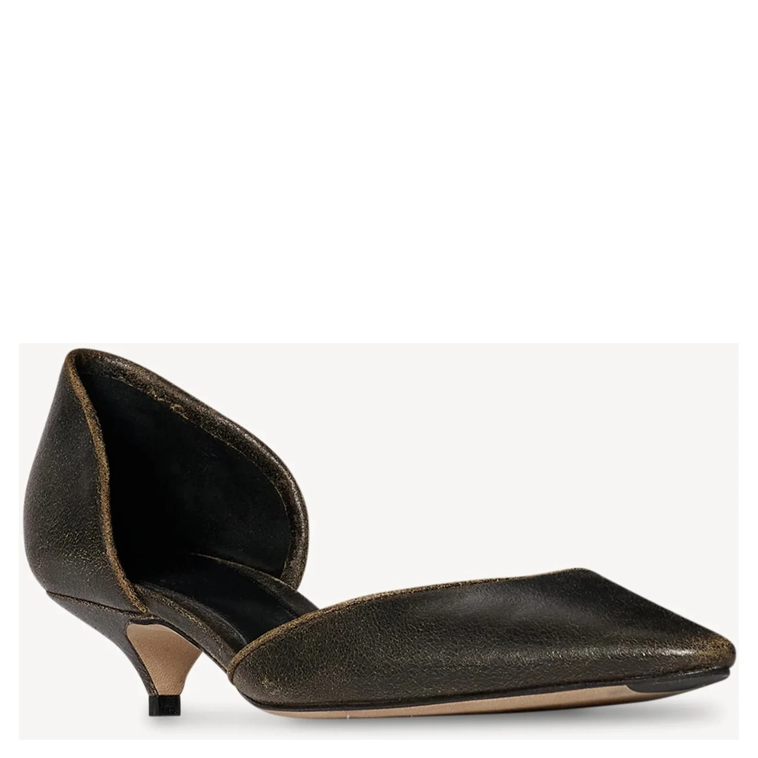 The Row With Heel Dark Brown
