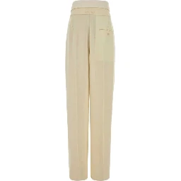Carven Trousers Ecrù
