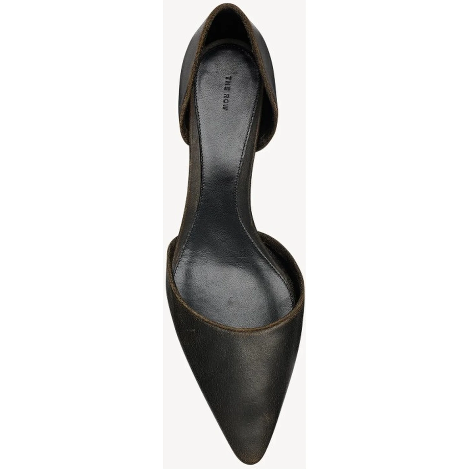 The Row With Heel Dark Brown