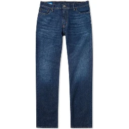 Blue Cotton Skinny Jeans