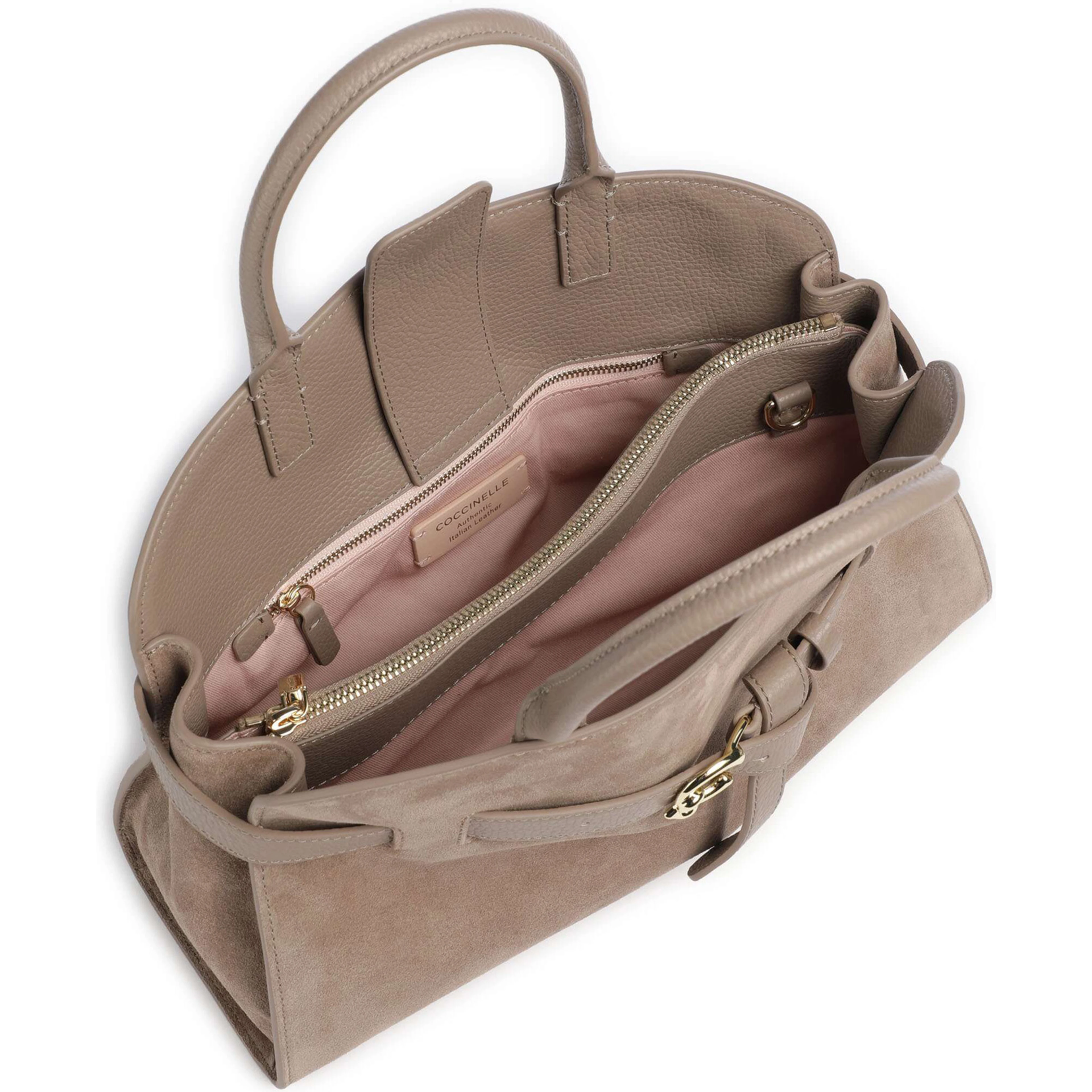 COCCINELLE SABINE SUEDE BI handbag