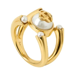 LOTUS PEARL RING