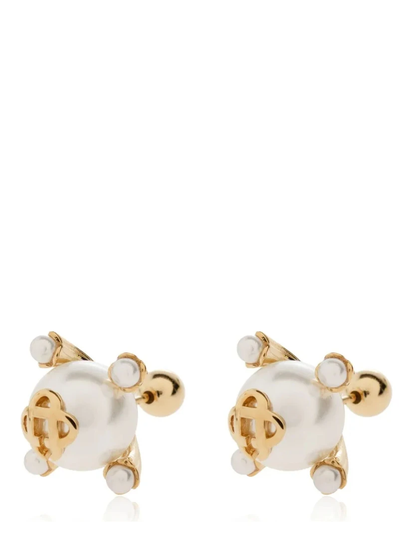 LOTUS PEARL STUDS