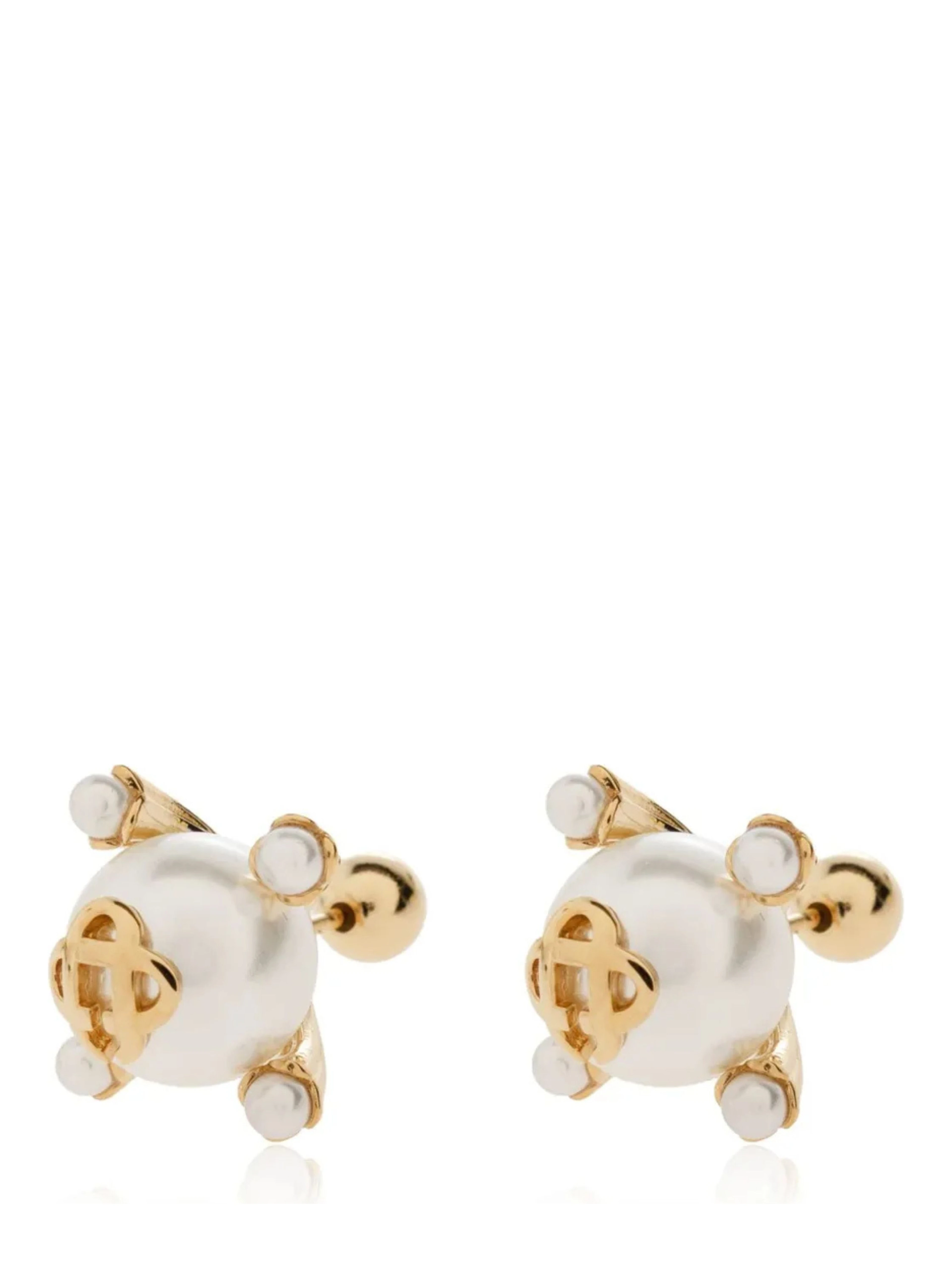 LOTUS PEARL STUDS