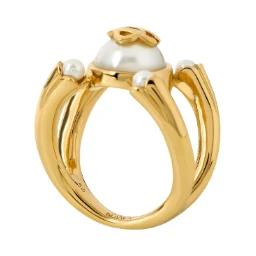 LOTUS PEARL RING