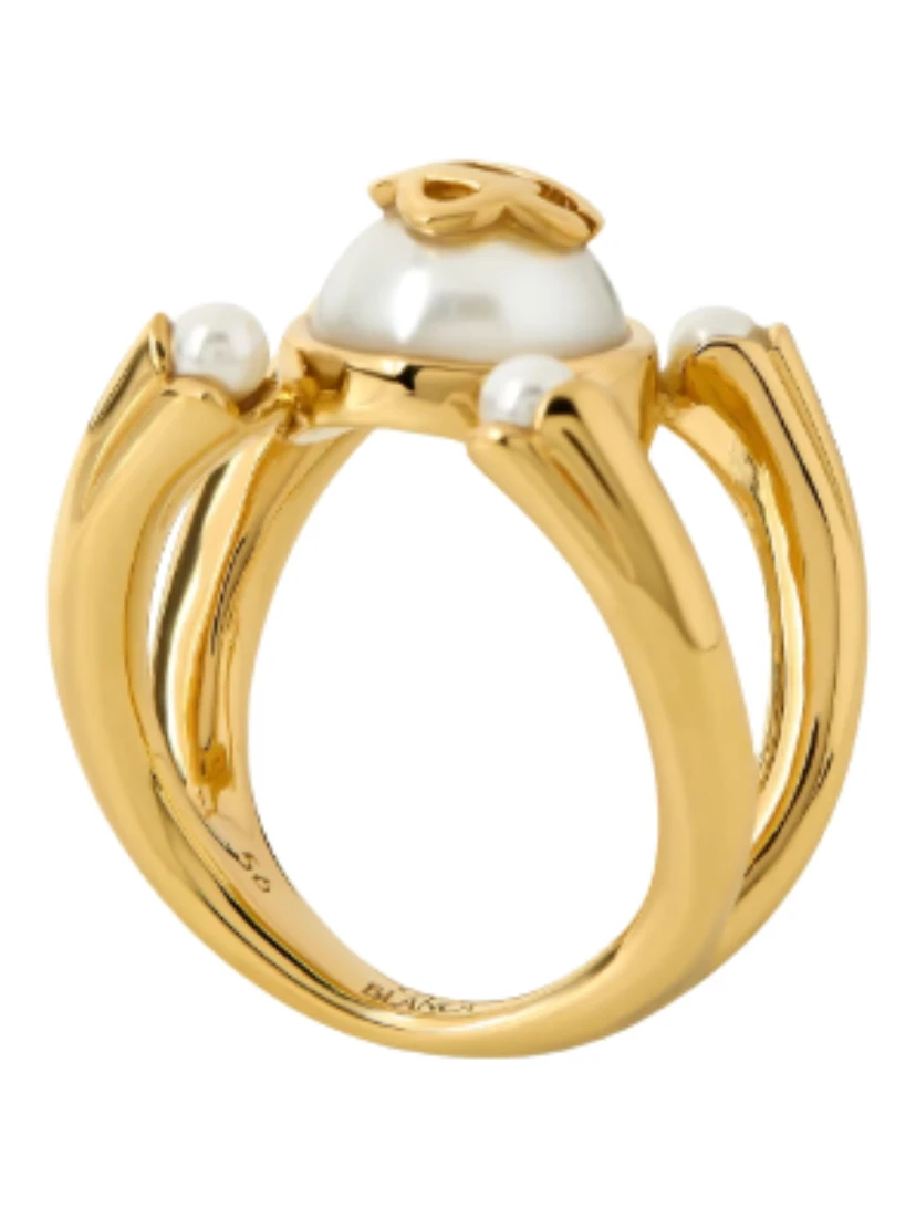 LOTUS PEARL RING