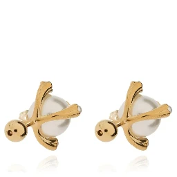 LOTUS PEARL STUDS