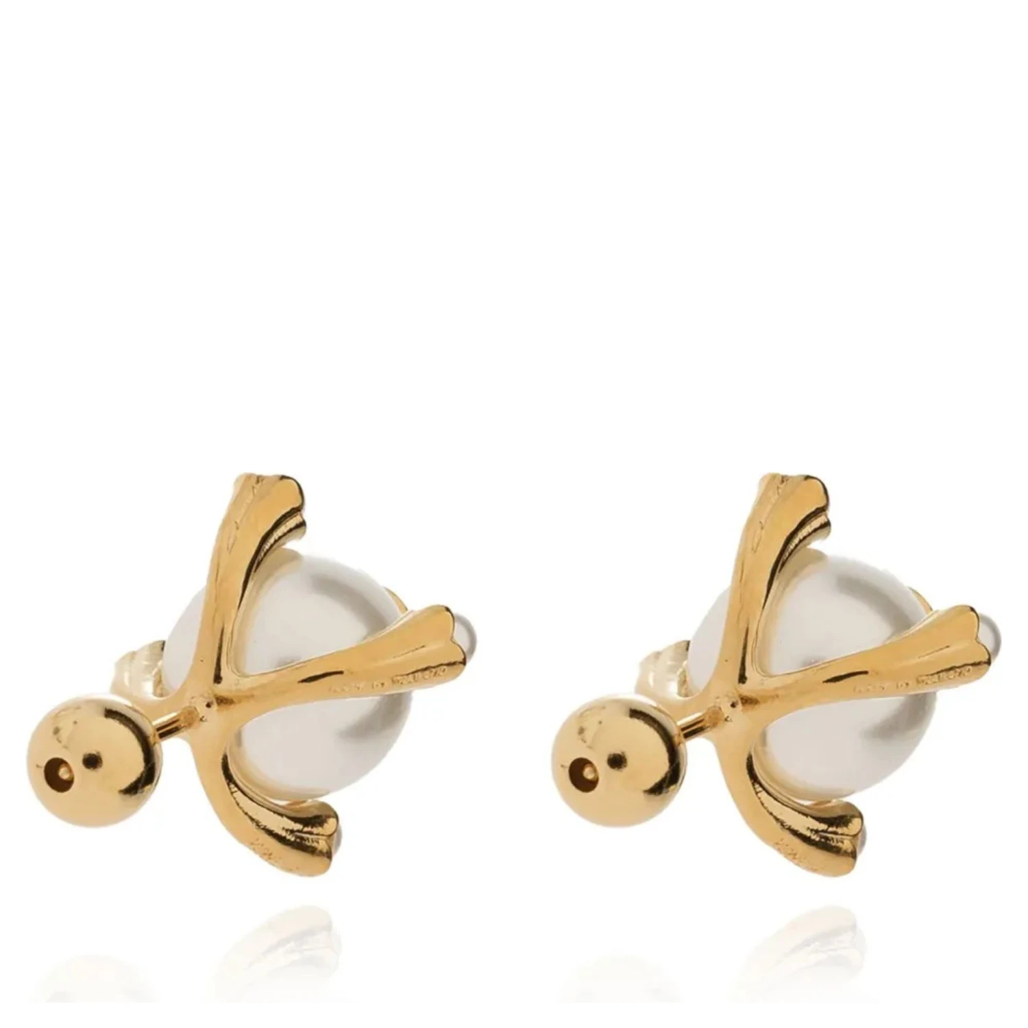 LOTUS PEARL STUDS