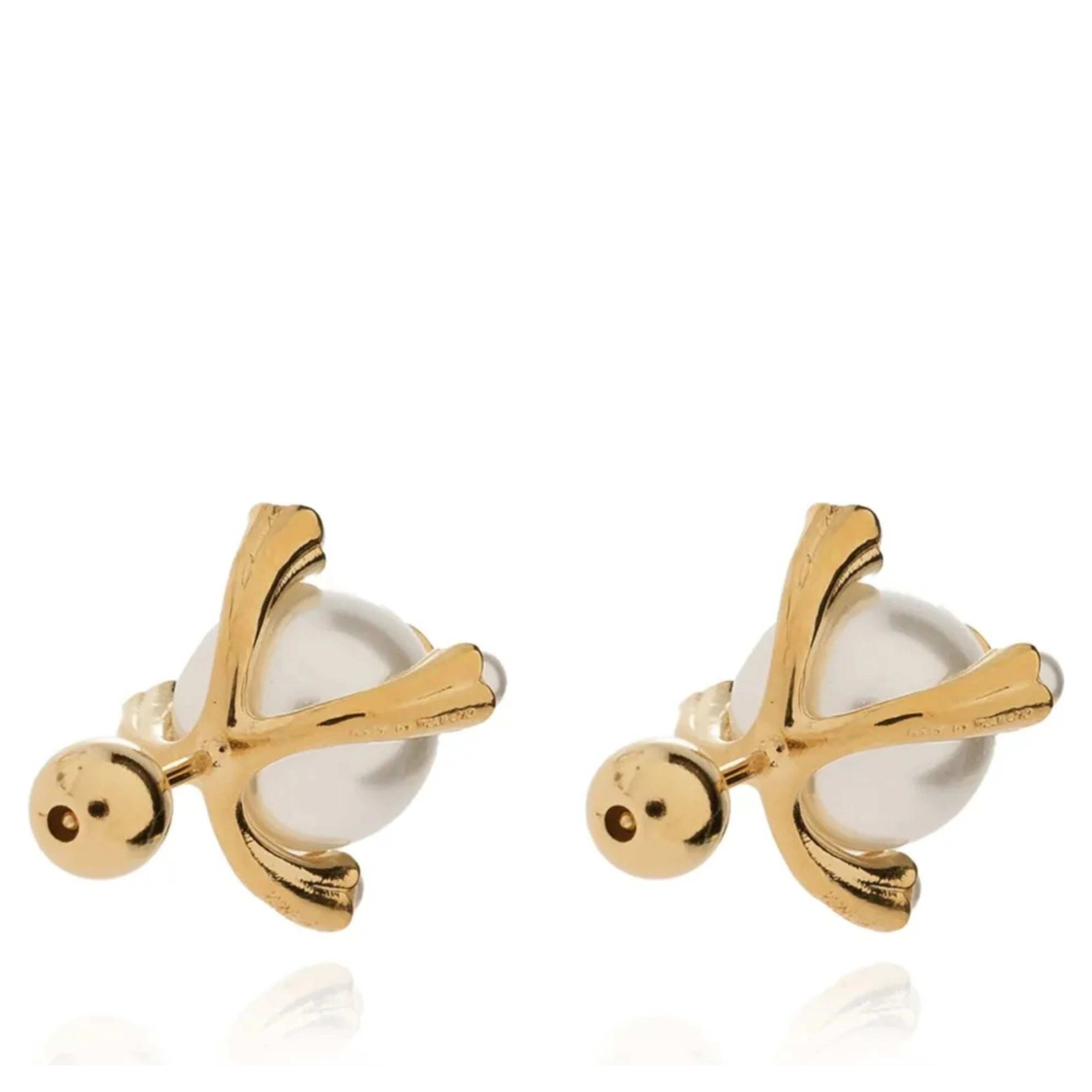 LOTUS PEARL STUDS