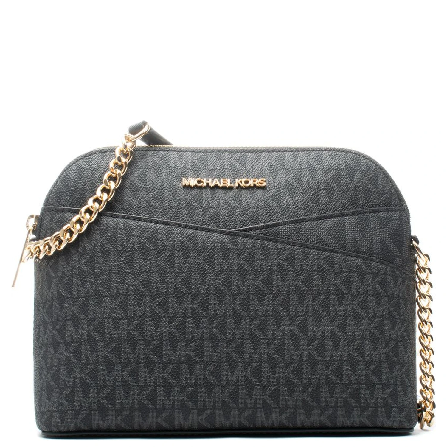 Black Leather Crossbody Bag