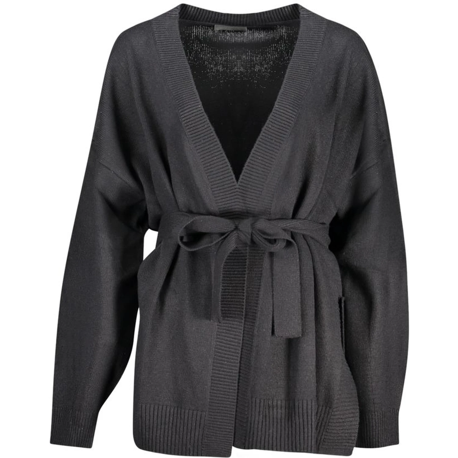 Black Acrylic Women's Sweater