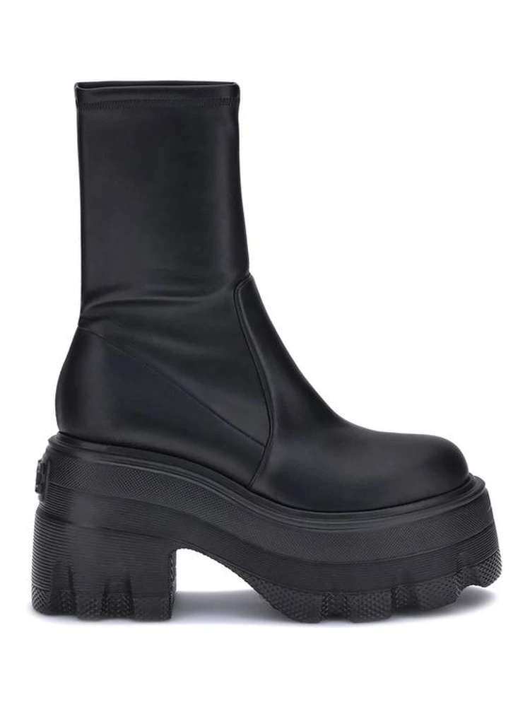 Black Polyamide Boots