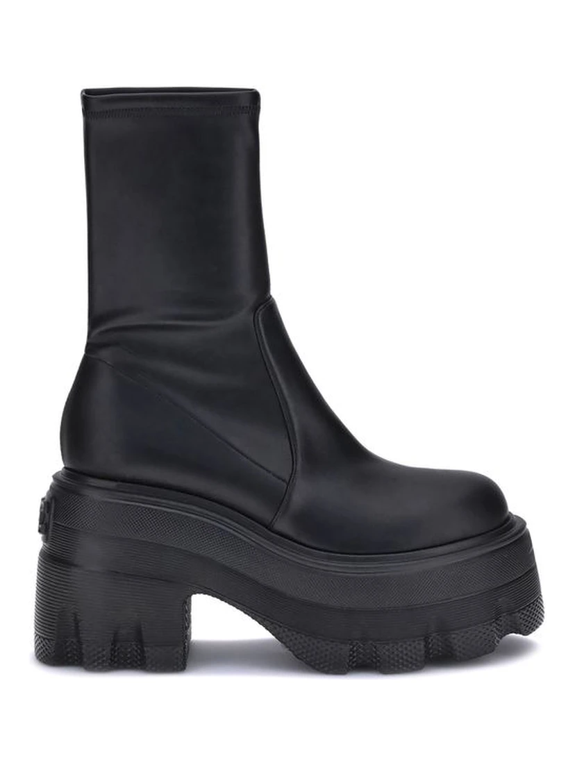 Black Polyamide Boots