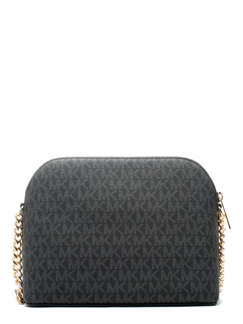 Black Leather Crossbody Bag