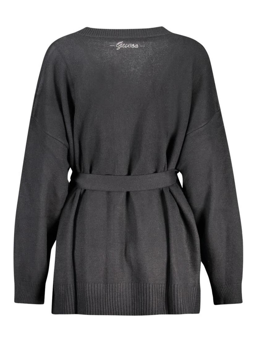 Black Acrylic Women's Sweater