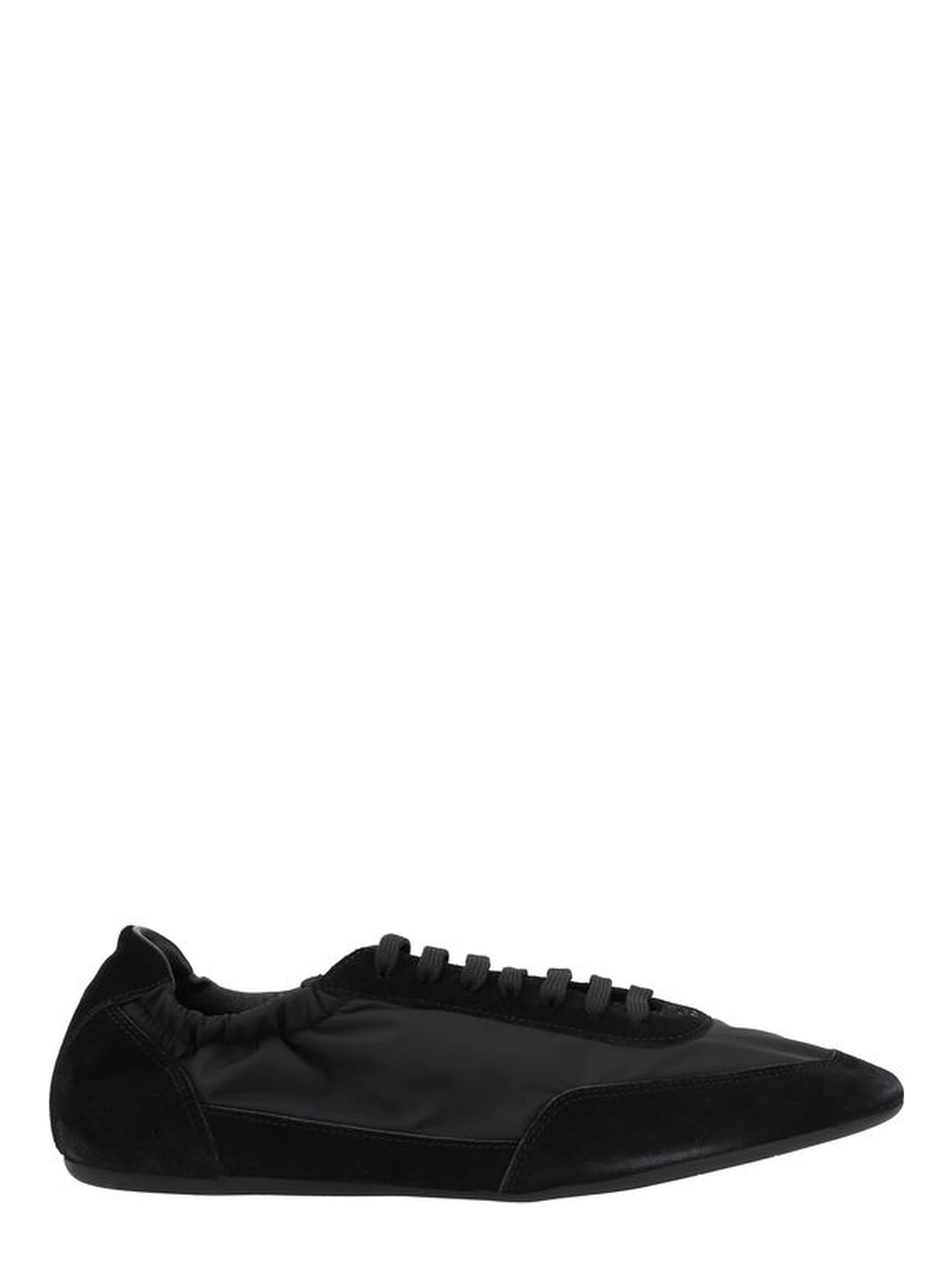 Black Recycled Polyamide Sneakers