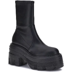 Black Polyamide Boots